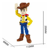 وودي – ليجو DEMAO (DM3089) | 1369 قطعة | مجسم ثلاثي الأبعاد Toy Story