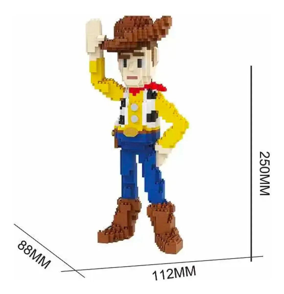 وودي – ليجو DEMAO (DM3089) | 1369 قطعة | مجسم ثلاثي الأبعاد Toy Story