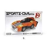 Peizhi 15008 – Sports Car Building Blocks Set | 8 Models | 57–62 Pieces Each