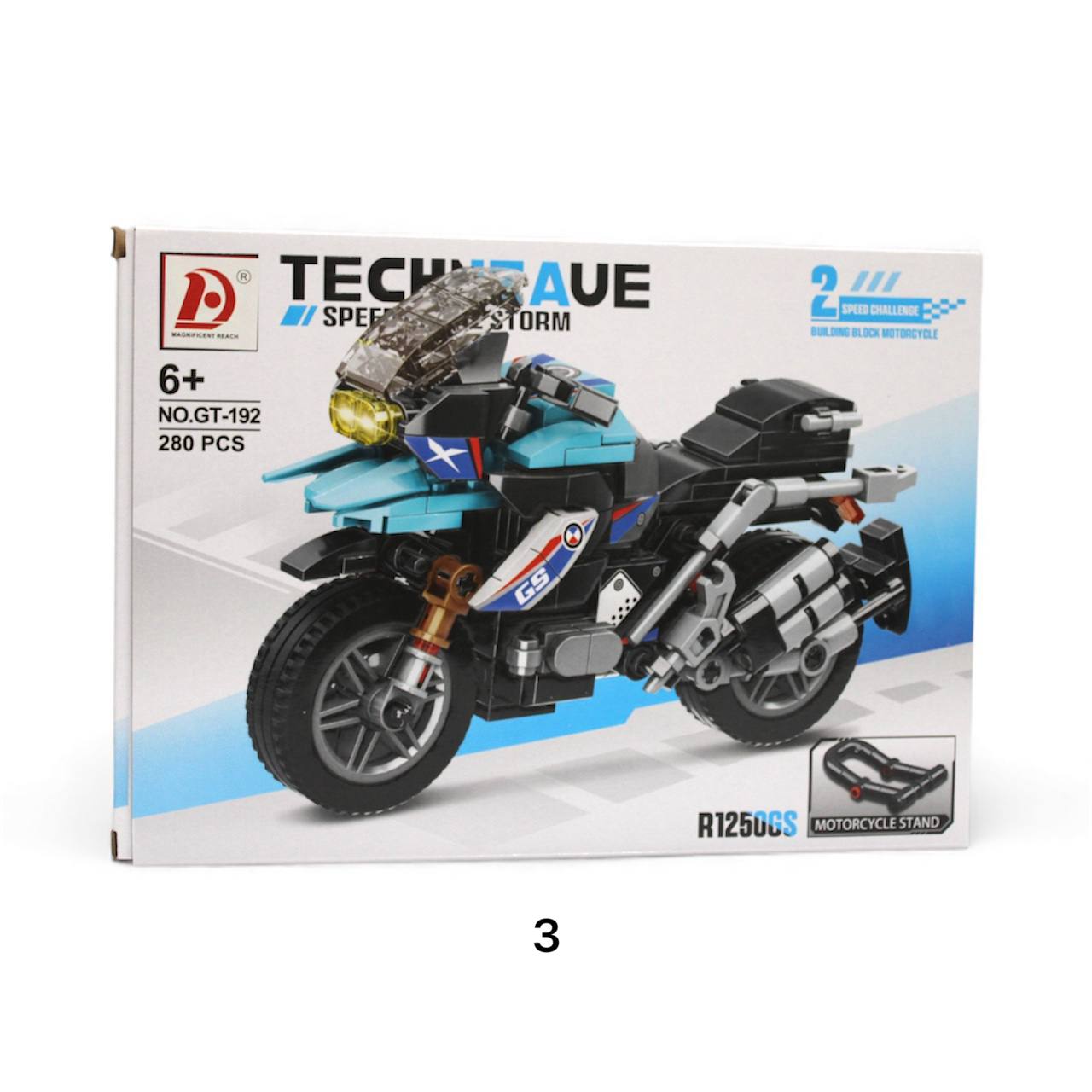 Sembo Block / Guarti Motorcycle Building Set (280–294 Pieces)