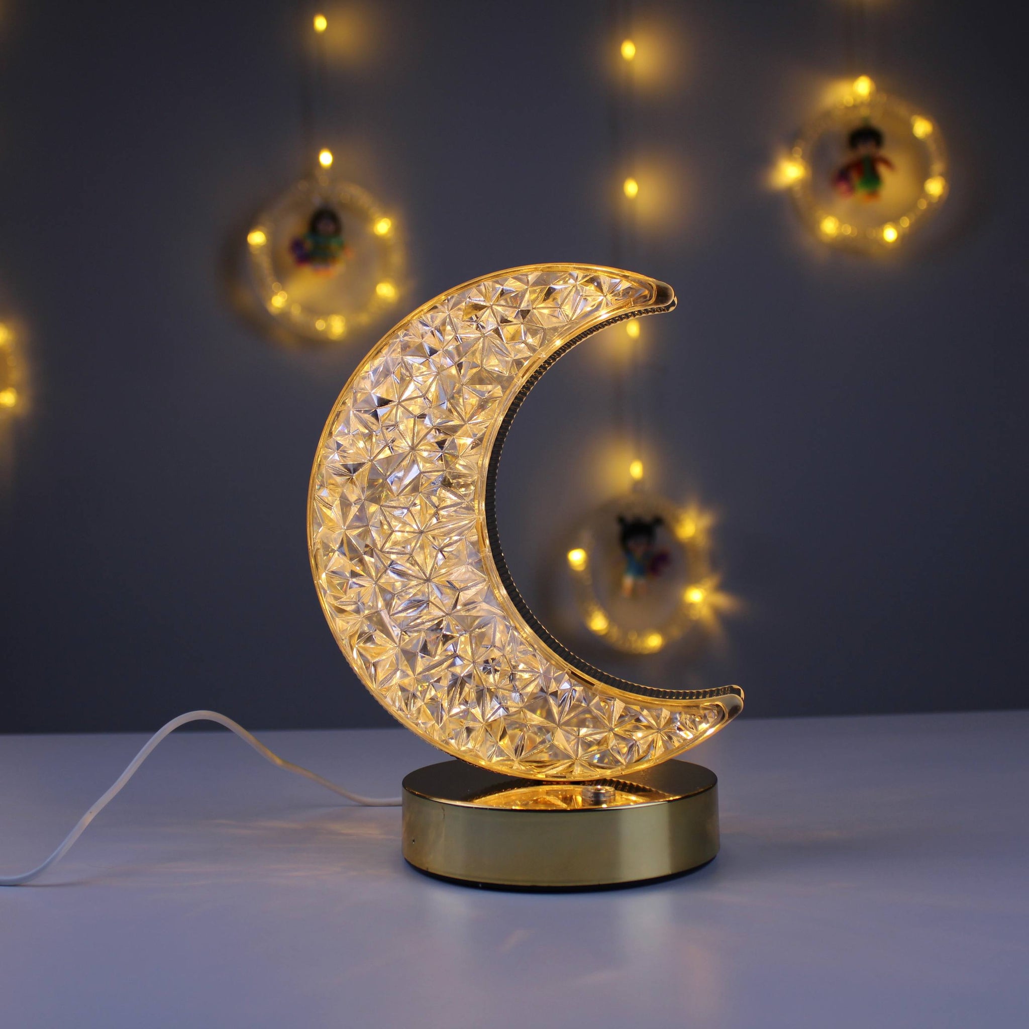Touch Crescent Lamp – Rechargeable