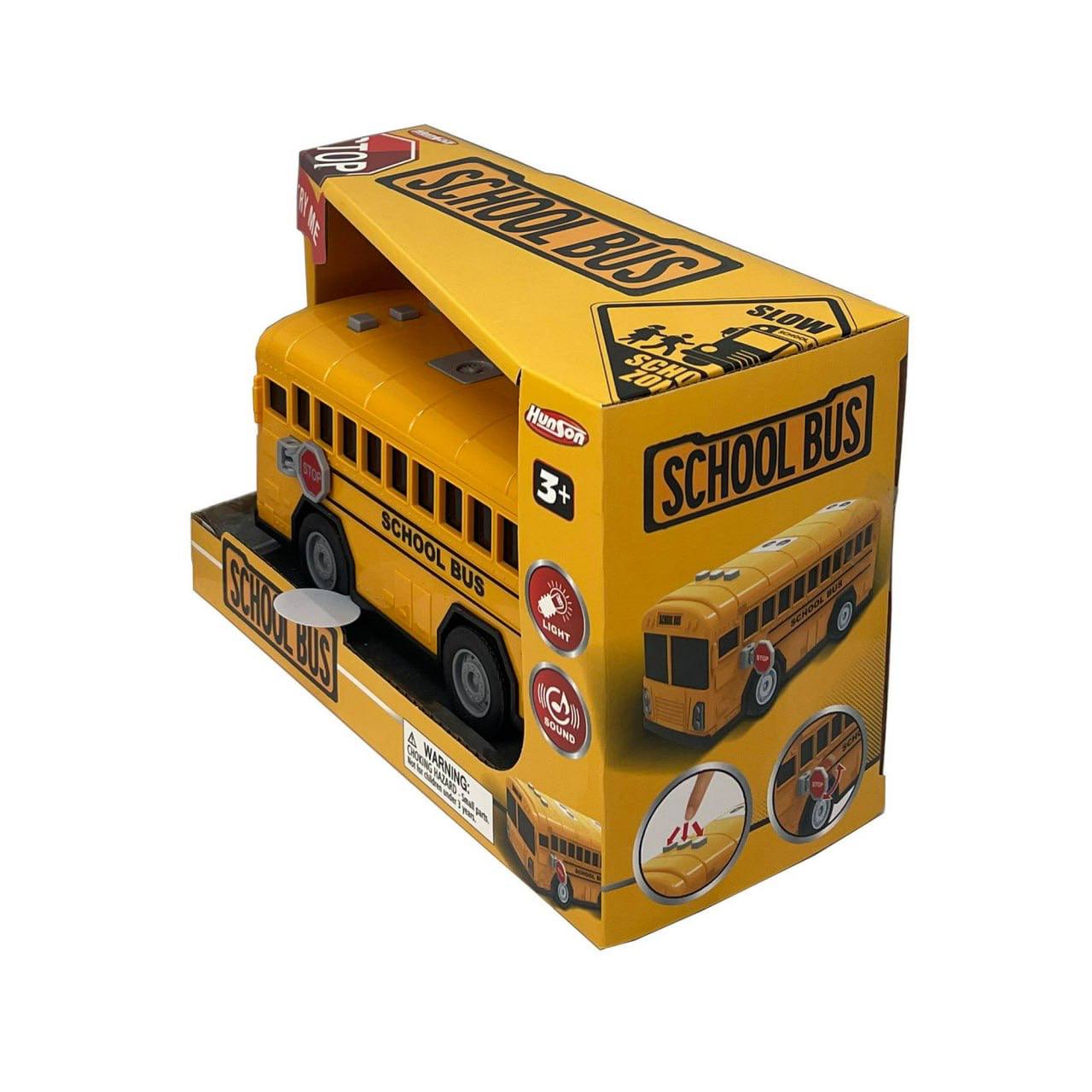 لعبة حافلة مدرسية – إضاءة وصوت