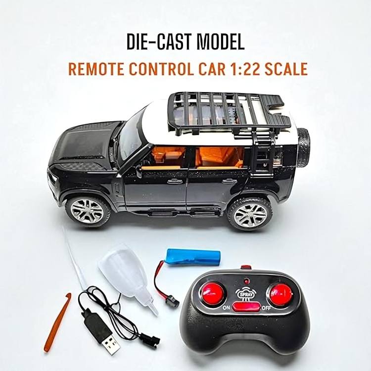 R/C Land Rover Defender Diecast Model – 1:22 Scale