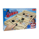 لعبة القرص المنزلق – مهارة سريعة الوتيرة وتحدٍ عائلي