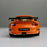 سيارة ويلي بورش 911 جي تي 3 آر إس طراز 1:24 مصبوبة - سلسلة NEX إصدار Orange Track Performance