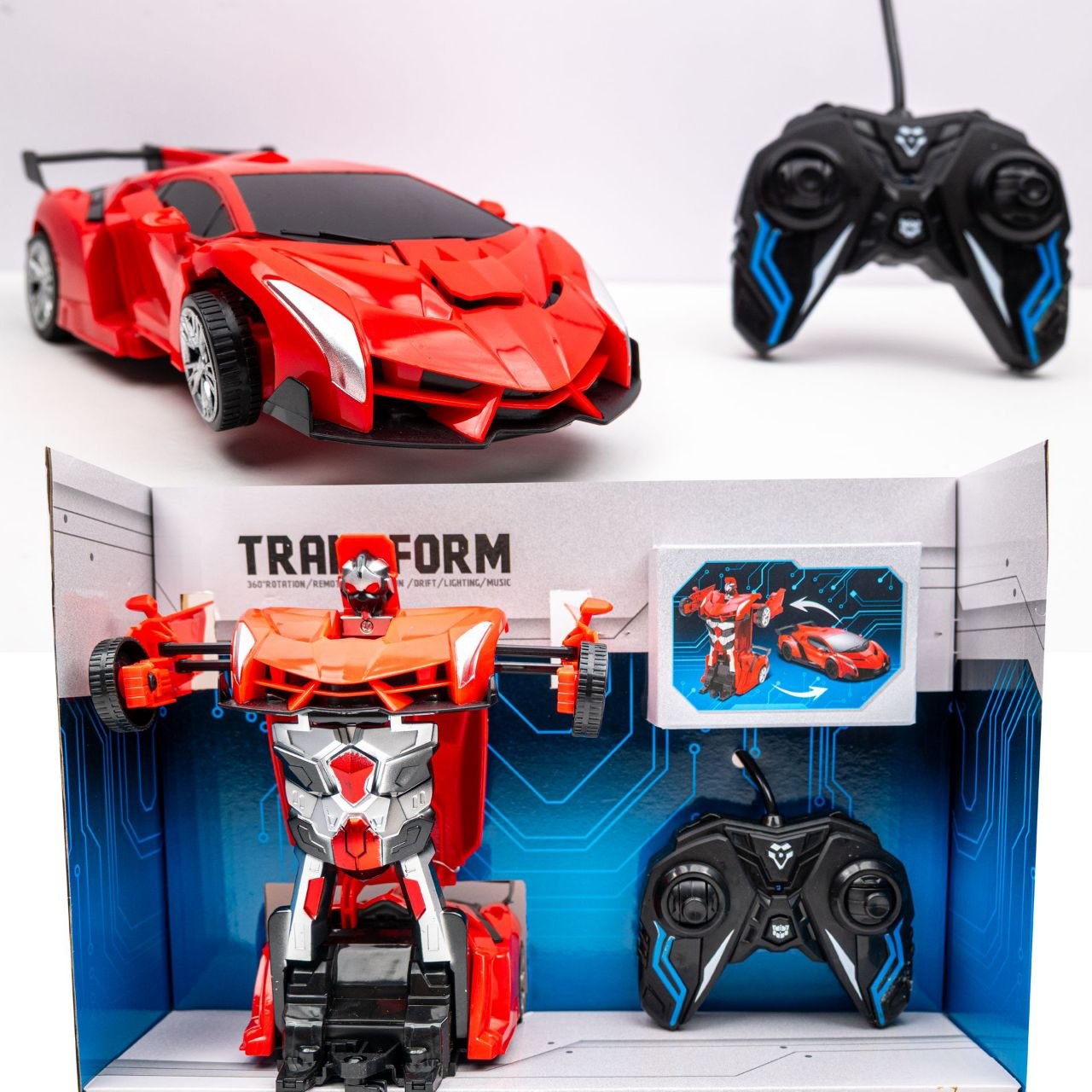 Transforming Robot Car RC