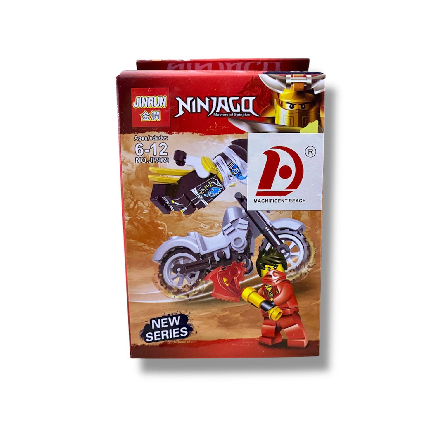 Ninja Motorcycle Building Set – Collectible Action Series
