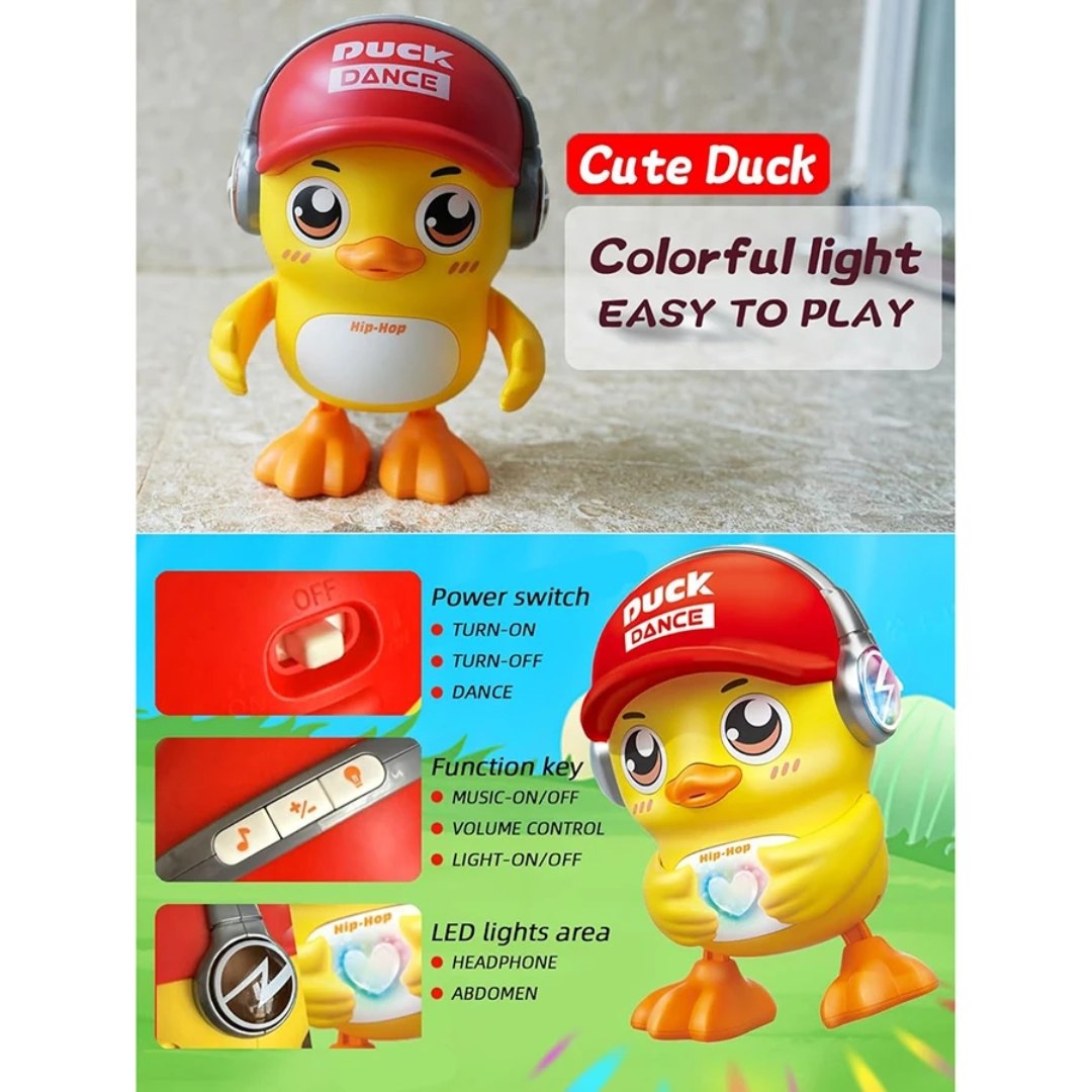 Duck Dance Musical Toy – Dancing & Singing Duck with Lights