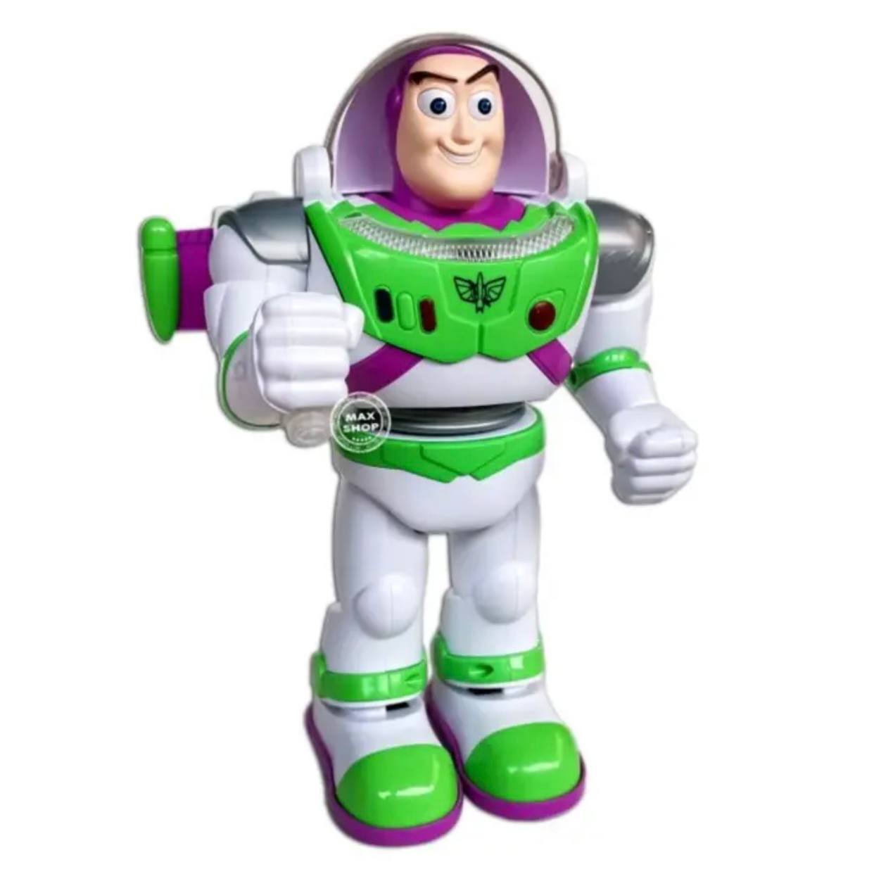 Buzz Lightyear Interactive Figure – Walking Toy with Lights, Sounds & Projector