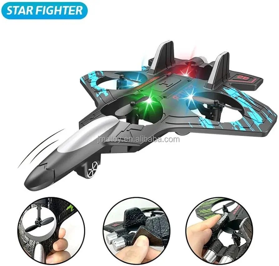 ZY Fighter Plane – Remote Control LED Stunt Aircraft