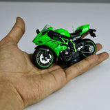 Kawasaki Ninja H2R Die-Cast Motorcycle 1:12 – Alloy Metal Model with Lights & Sounds