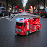 Fire Rescue Truck Toy – 1:16 Scale with Lights & Sounds