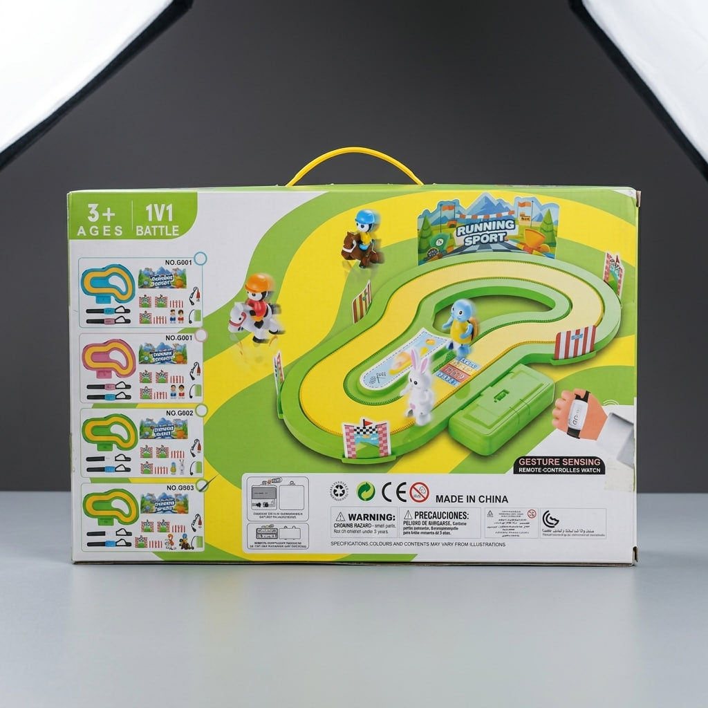 Running Sport G003 – Gesture-Controlled 1V1 Racing Game