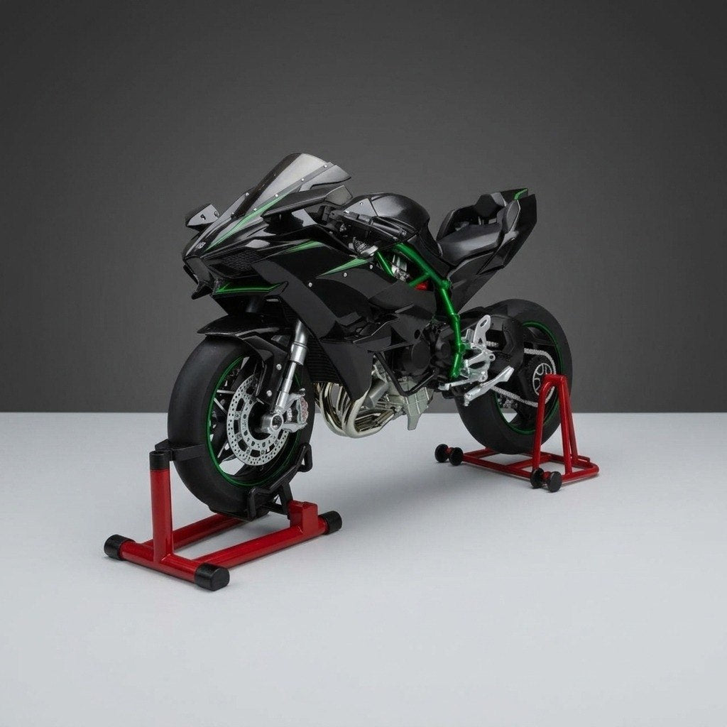 1:6 Kawasaki Ninja H2R XLG – Zinc Alloy Die-Cast Motorcycle Model with Light, Sound & Vapor Effects