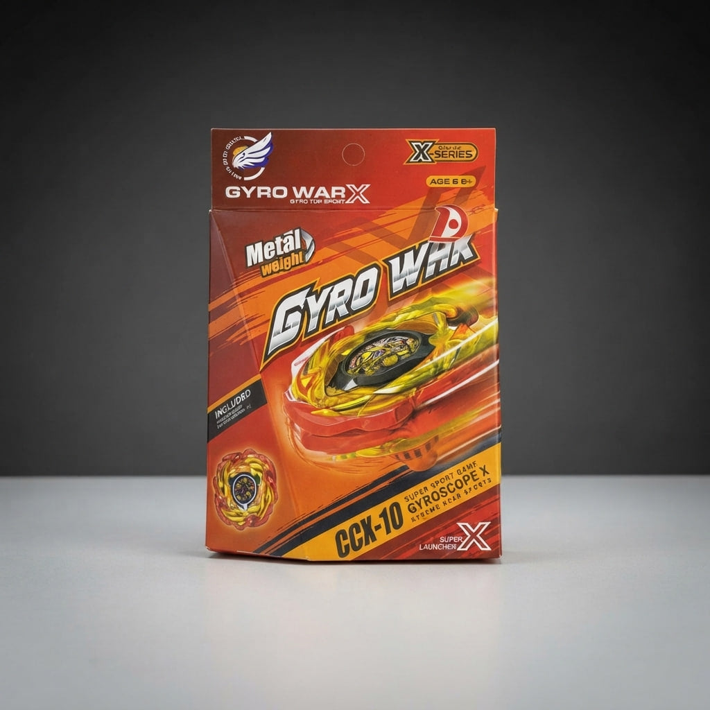 Gyro War X – X-Series Battle Top with Super Launcher