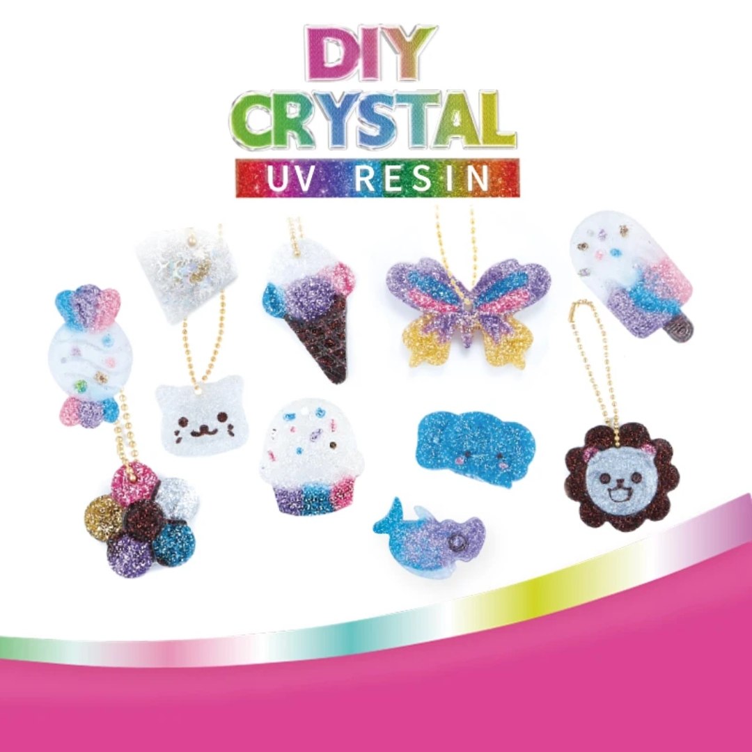 DIY Crystal UV Resin Jewelry Making Kit