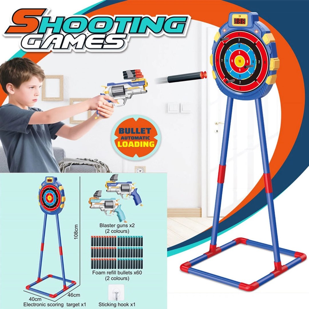 Electronic Target Shooting Game – Light-Up Target & Digital Score