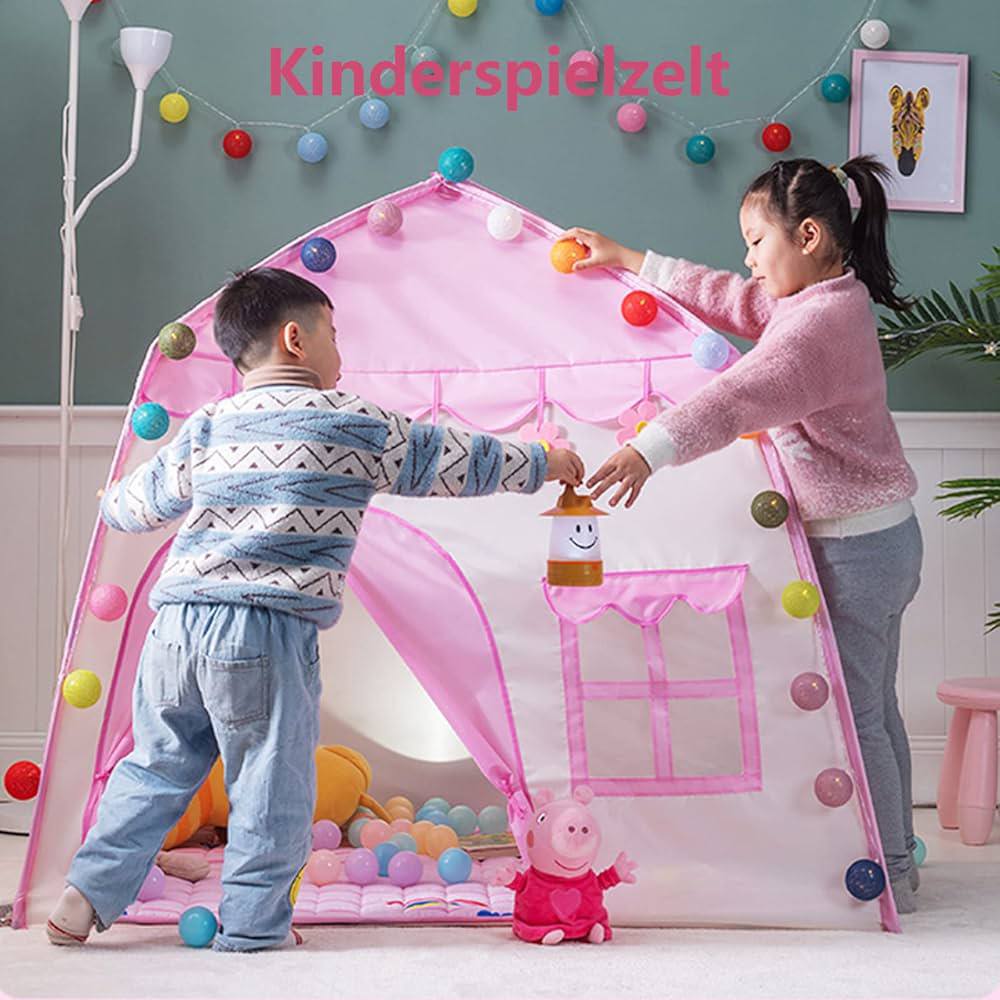 ABHABJOY Kids Play Tent for Girls – Large Indoor Tent