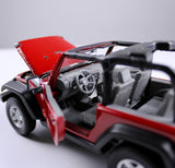 Jeep Wrangler Rubicon 2007 Die-Cast Model – Welly NEX Models Scale 1:24