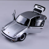 Porsche 911 Turbo Die-Cast Model – Silver