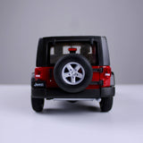 Jeep Wrangler Rubicon Die-Cast Model Car – Red