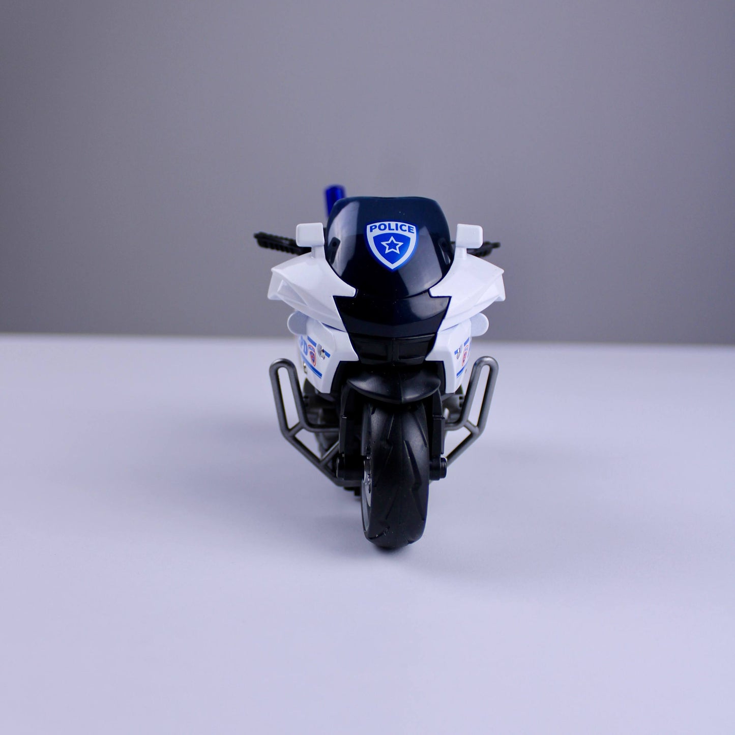 Police Motorcycle Toy – Metal Alloy