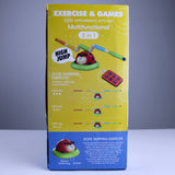 3-in-1 Musical Jump, Ring Toss & Rocket Launcher for Kids