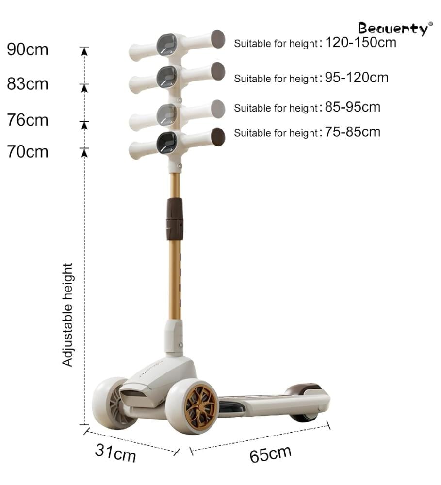 سكوتر أطفال ثلاثي العجلات – Scale Sports Smart 8106