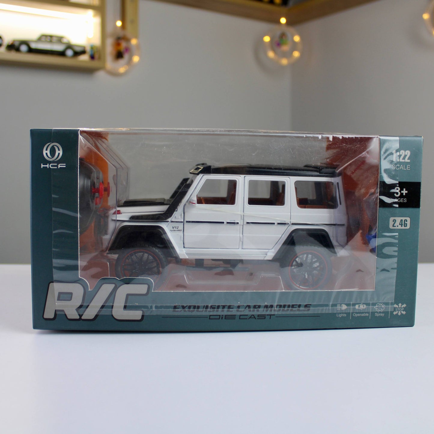 مجسم مرسيدس G-Class بالريموت كنترول – مقاس 1:22