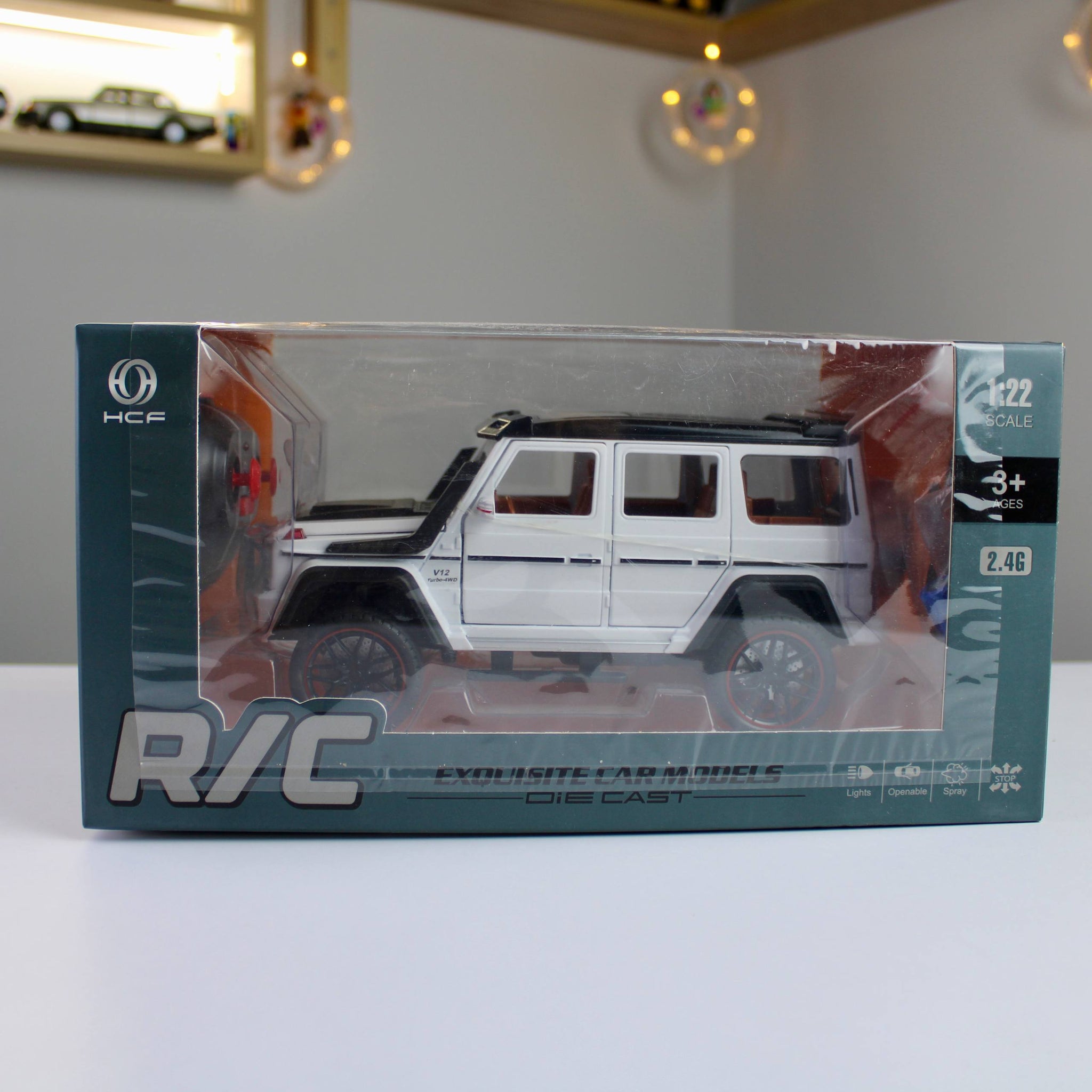 مجسم مرسيدس G-Class بالريموت كنترول – مقاس 1:22