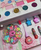 صندوق الأعمال اليدوية للمكياج والمجوهرات على شكل يونيكورن