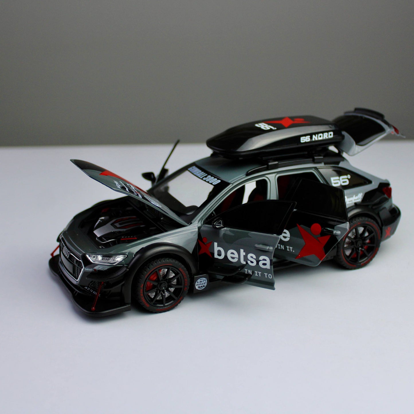 Audi RS6 ABT Gumball 3000 Die-Cast Car 1:24