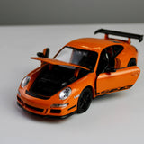 سيارة ويلي بورش 911 جي تي 3 آر إس طراز 1:24 مصبوبة - سلسلة NEX إصدار Orange Track Performance