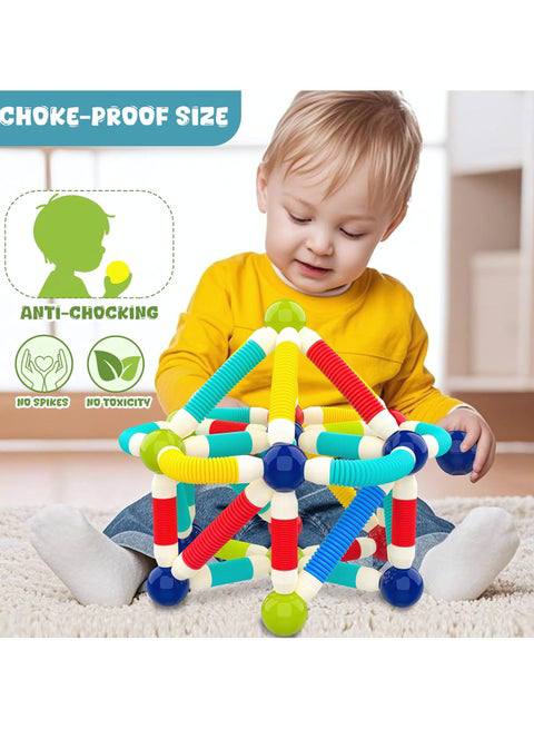 Magnetic Building Blocks Set – 40 Pieces Educational Construction Toy