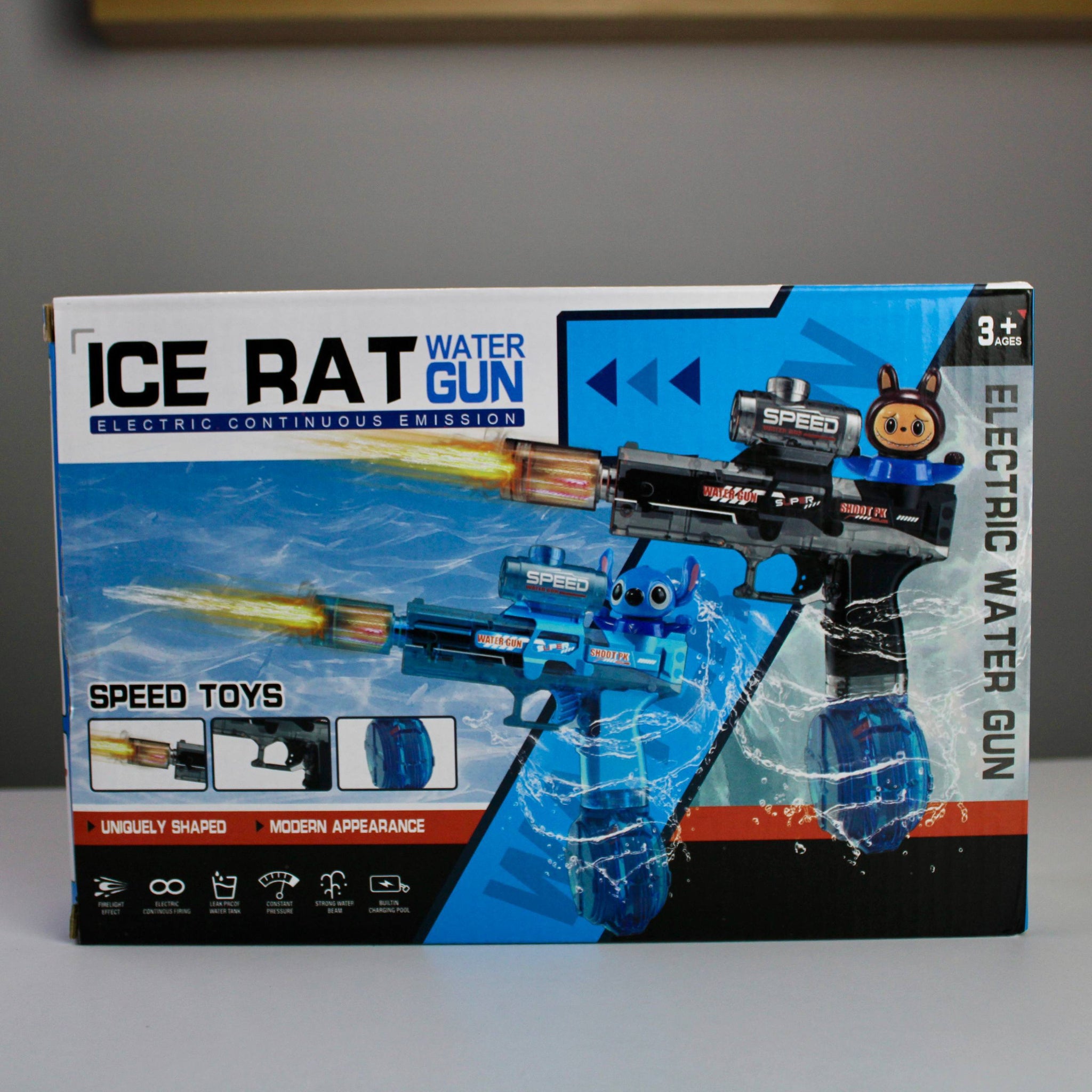 ICE RAT Electric Water Blaster – Rechargeable Water Gun