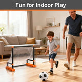 Moving Soccer Goal for Kids – Interactive Football Challenge Set
