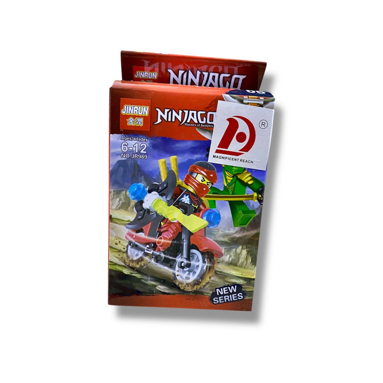 Ninja Motorcycle Building Set – Collectible Action Series