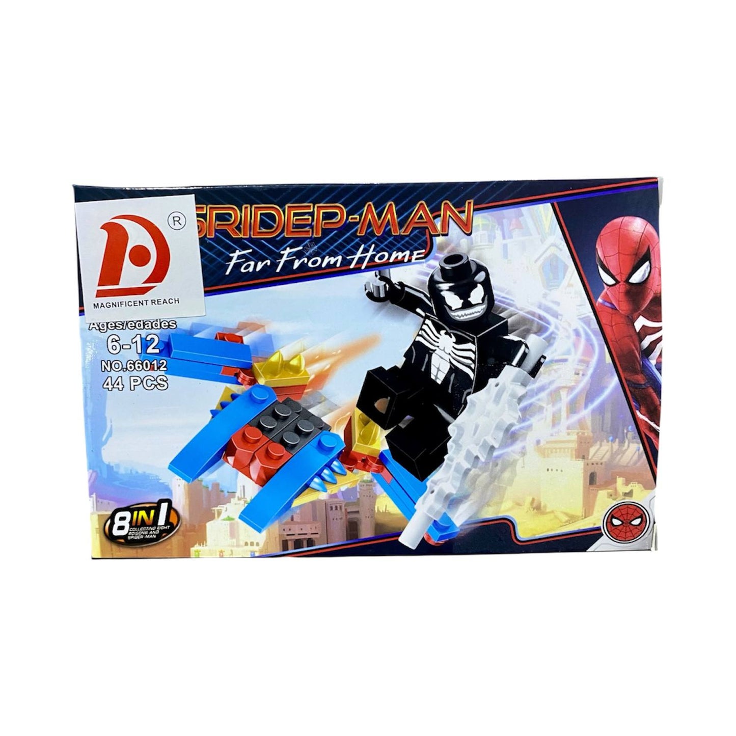 RIDEP-MAN 8-in-1 Building Blocks Set – Hero & Vehicle Collection