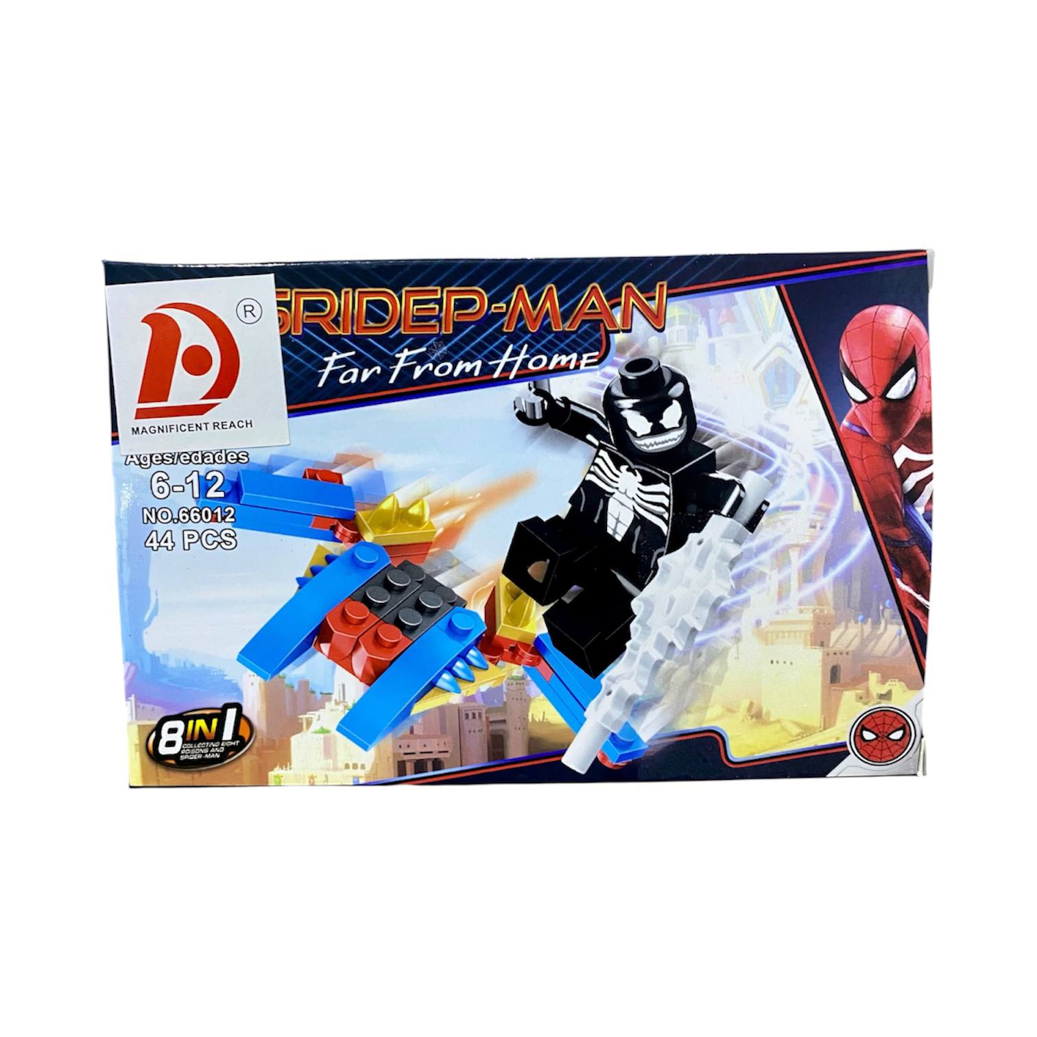 RIDEP-MAN 8-in-1 Building Blocks Set – Hero & Vehicle Collection