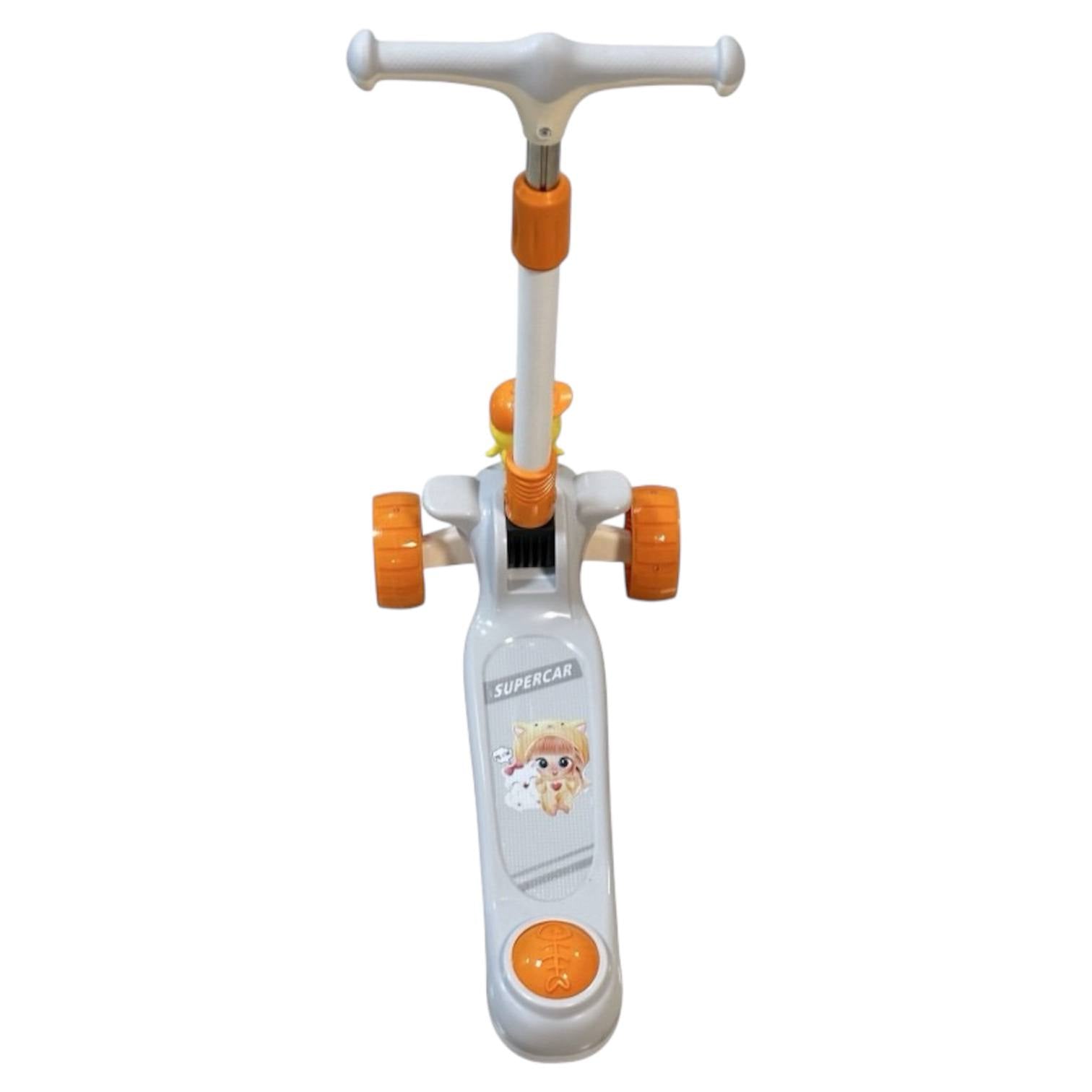 Cute Duck 3-Wheel Scooter with Lights & Music