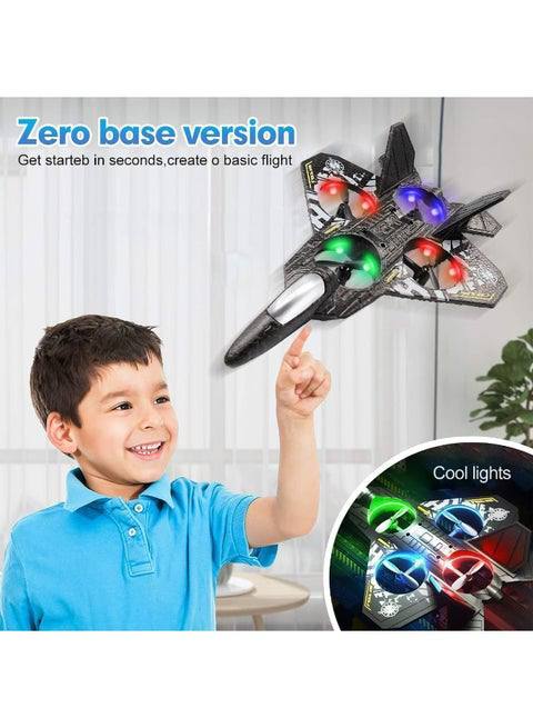L0712 RC Fighter Plane – Remote Control Airplane for Kids