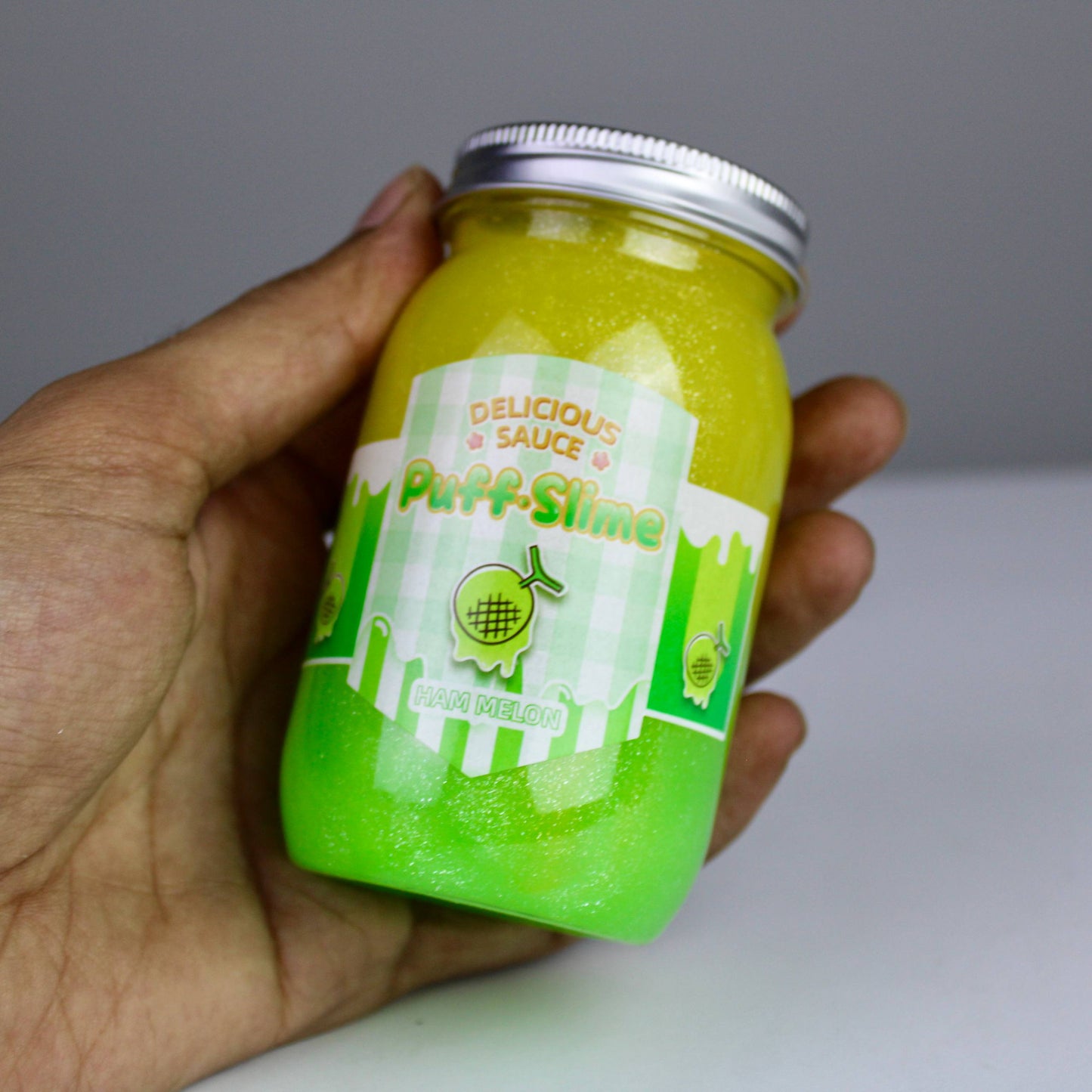 Puff Slime – Fluffy Glitter Slime with Fruity Scents