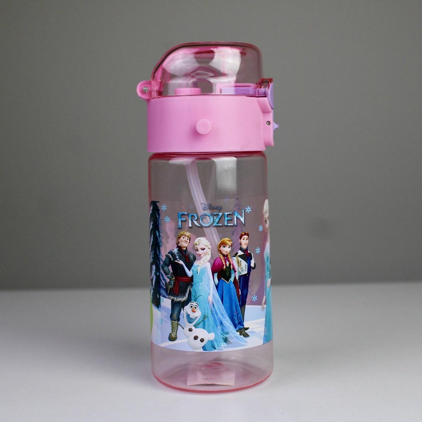 Disney Frozen Lunch Box & Bottle Set – Kids School Set with Leak-Resistant Bottle