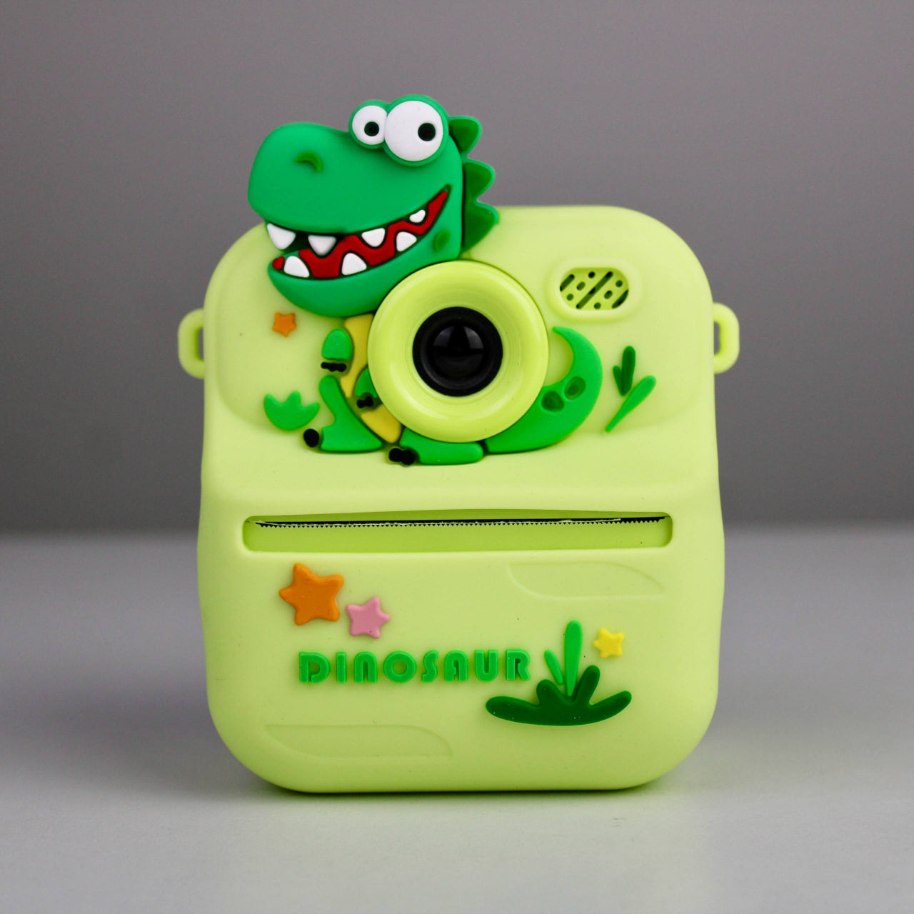 Kids Instant Print Camera – Dinosaur Design with Thermal Printer & Games