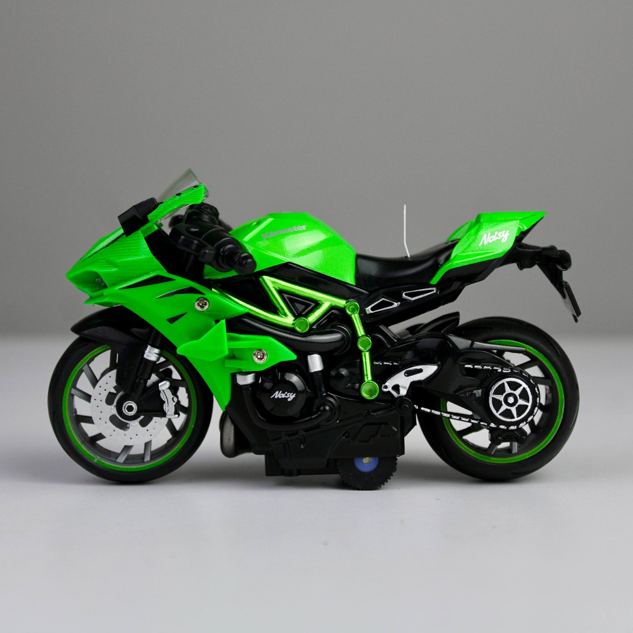 Kawasaki Ninja H2R Die-Cast Motorcycle 1:12 – Alloy Metal Model with Lights & Sounds