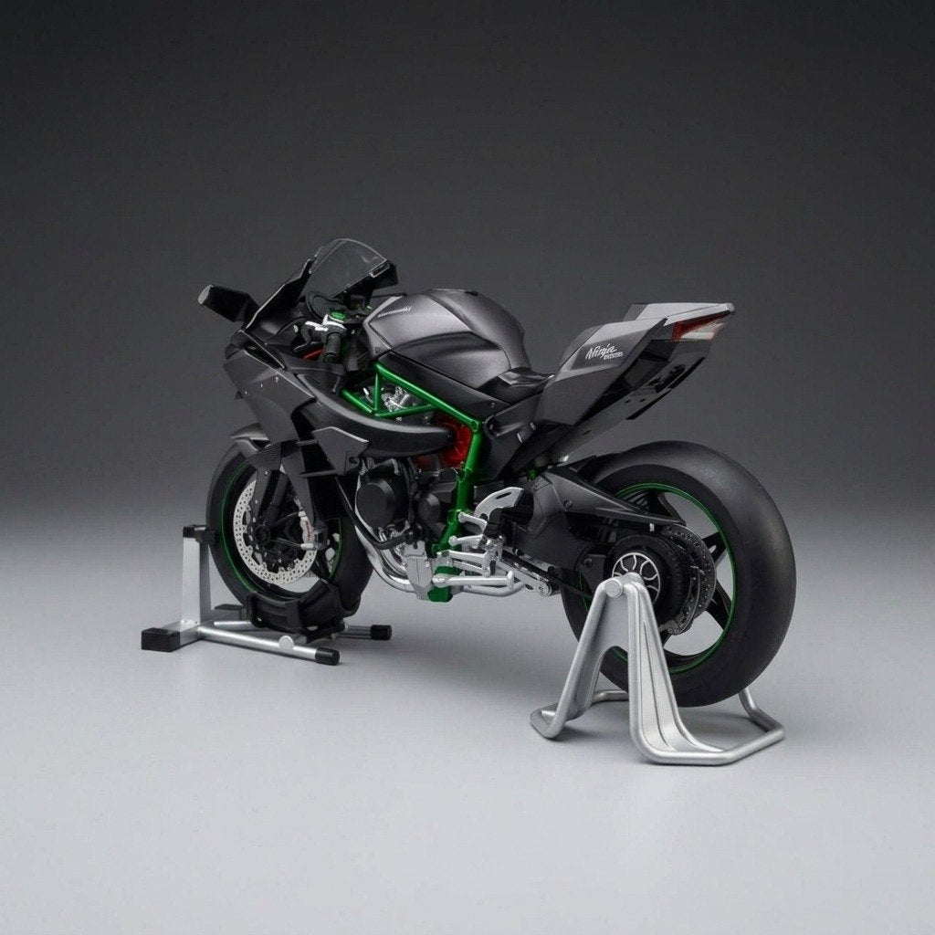 1:6 Kawasaki Ninja H2R – Interactive Die-Cast Motorcycle Model with Light, Sound & Vapor Effects