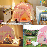 ABHABJOY Kids Play Tent for Girls – Large Indoor Tent