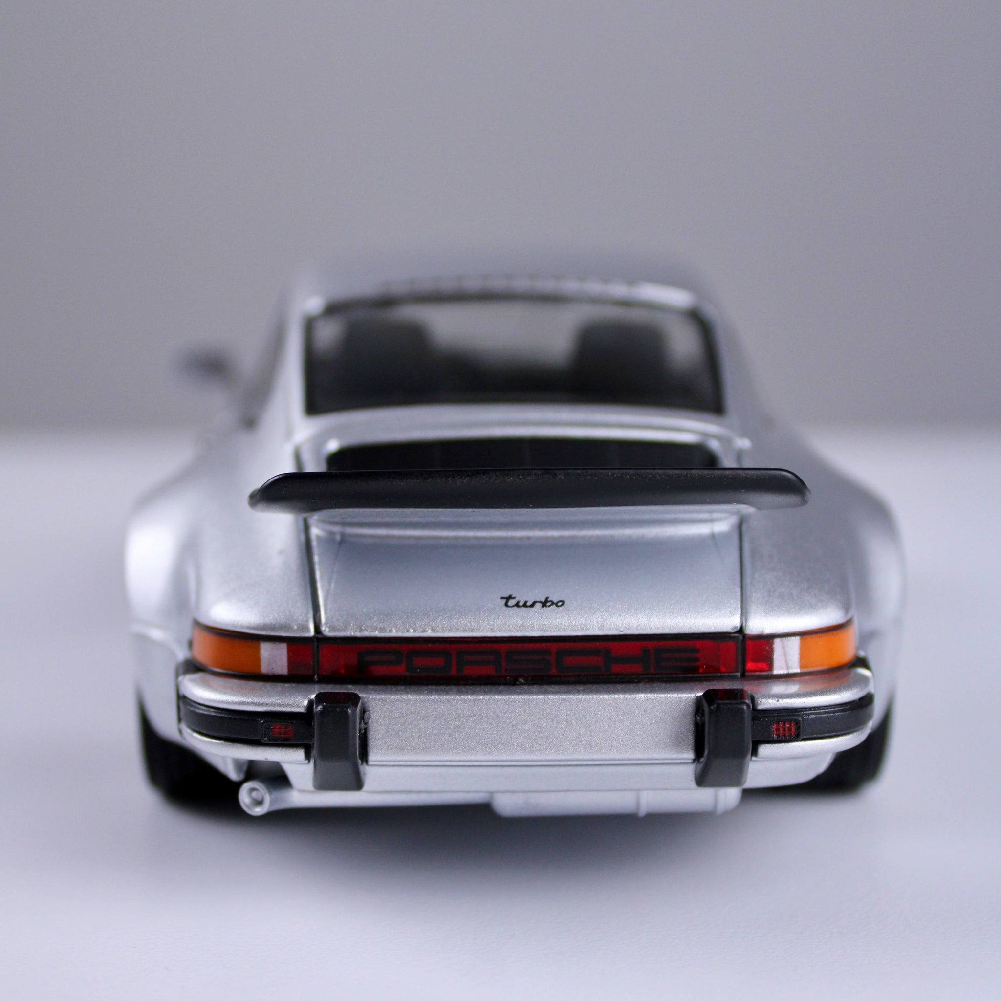Porsche 911 Turbo Die-Cast Model – Silver