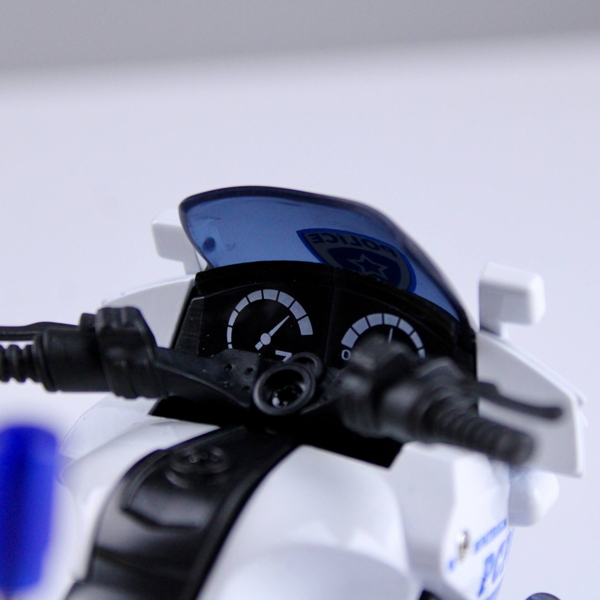 Police Motorcycle Toy – Metal Alloy