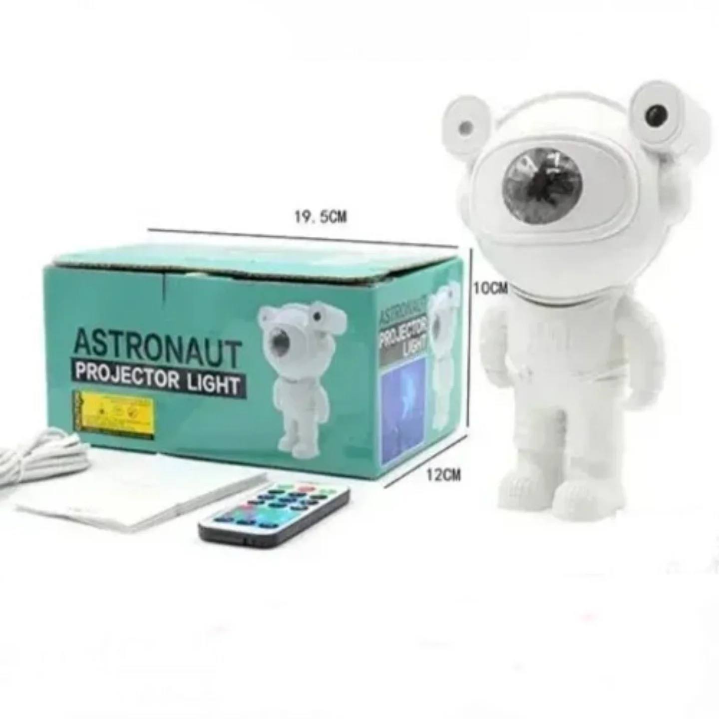 جهاز عرض النجوم على شكل رائد فضاء مع سماعة بلوتوث